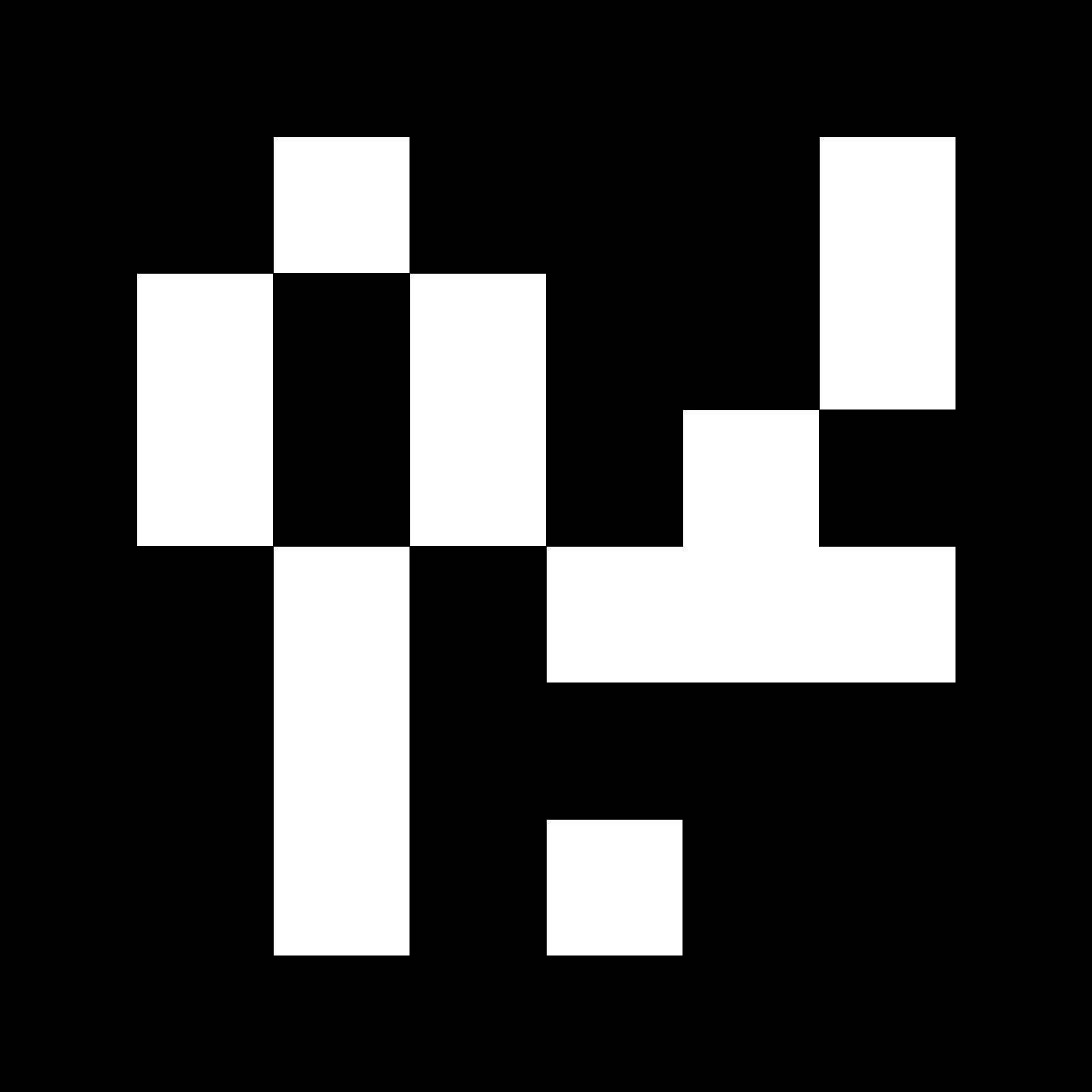 OnsiteBIM Alignment Target 36h11 ID 12 (5cm x 5cm out-to-out black border)