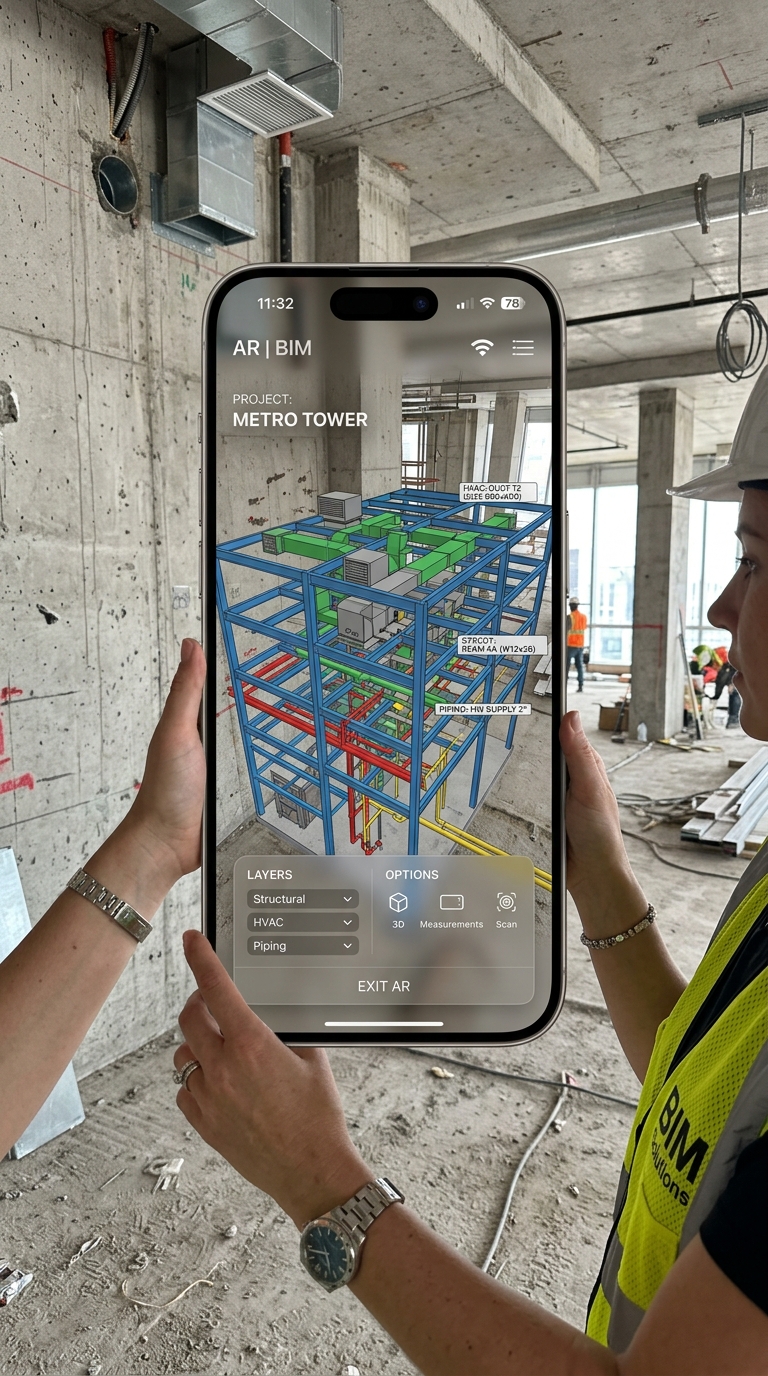 AR BIM Viewport Mockup